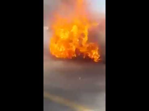 الخليل..فلسطين :شاهد.. فيديو..حادث سير مروع يودي بحياة أم وأبنائها الأربعة بينهم طفل في الخليل!!