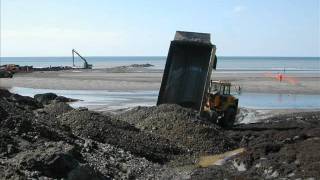 Newport Pembrokeshire Outfall pipe work June - July 2011 pt2.wmv