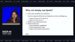 Presto On Spark: A Unified SQL Experience