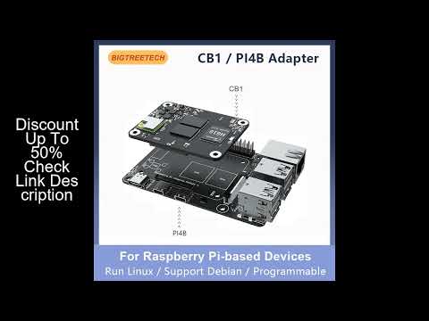 BIGTREETECH BTT CB1 PI4B Adapter 3D Printer Board Support CM4 Add Octopus V1.1 SKR MINI E3 V3.0 Moth