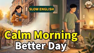 Your Morning Habits Shape Your Day - Small Habits for a Better Day | Easy English Conversation