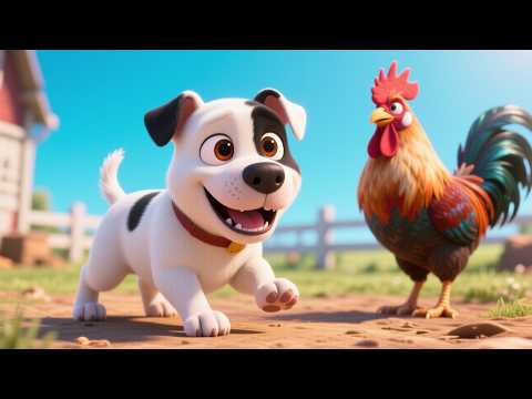 🎵 Kikirikí en la Granja 🐔🌅 🐾✨ | Canción Infantil Educativa | Maggie la Border Collie