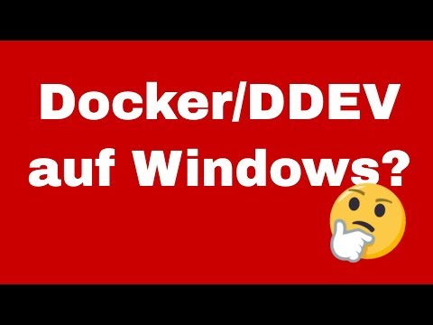 Docker/DDEV auf Windows-Rechner?