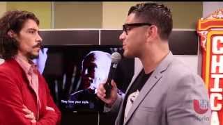 Actor of Cantinflas, Oscar Jaenada visits 103.1FM & 93.5FM Univision Radio Chicago video