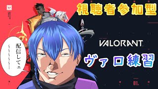【視聴者参加型】画質やらのテストしつつヴァロラント練習配信🐰【#valorant】