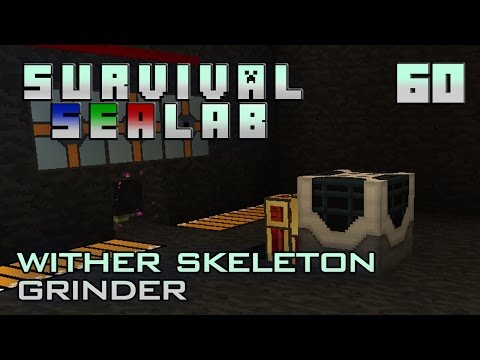 Wither Skeleton Farm (Minecraft | Survival Sealab #60) [FTB Monster]