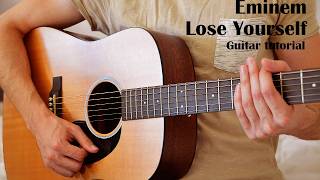 Eminem - Lose Yourself EASY Guitar Tutorial With Chords / Lyrics