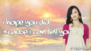 Demi Lovato - Different Summers (Camp Rock 2) with lyrics