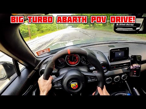 Abarth 124 Spider POV Drive - How Does It Compare To My S2000? (INSTA360 GO3)