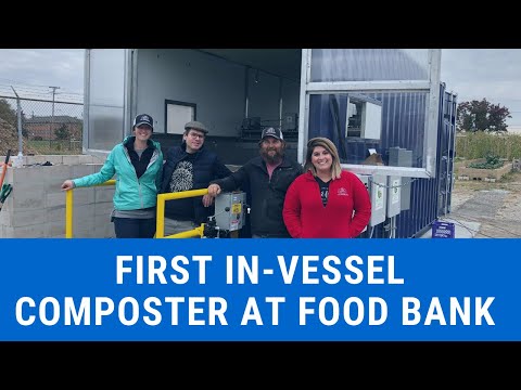Composting At A Food Bank - Dayton, Ohio