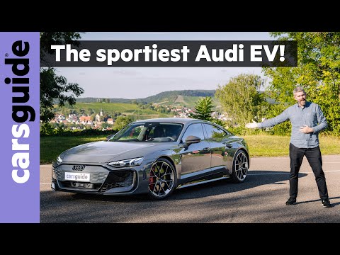 Audi e-tron GT 2025 review: Major update for fast, stylish electric car rival to Porsche Taycan EV!