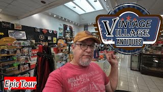 Download the video "Epic tour of Vintage Village Antiques"