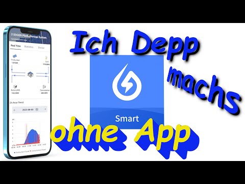 Solarman App für 600W auch ohne App gehts Balkon kraftwerk