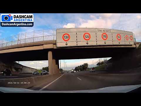 Manejando por Buenos Aires en 4K 🚗 | Escobar a Devoto (52 min) | Música Chill Indie | Dashcam