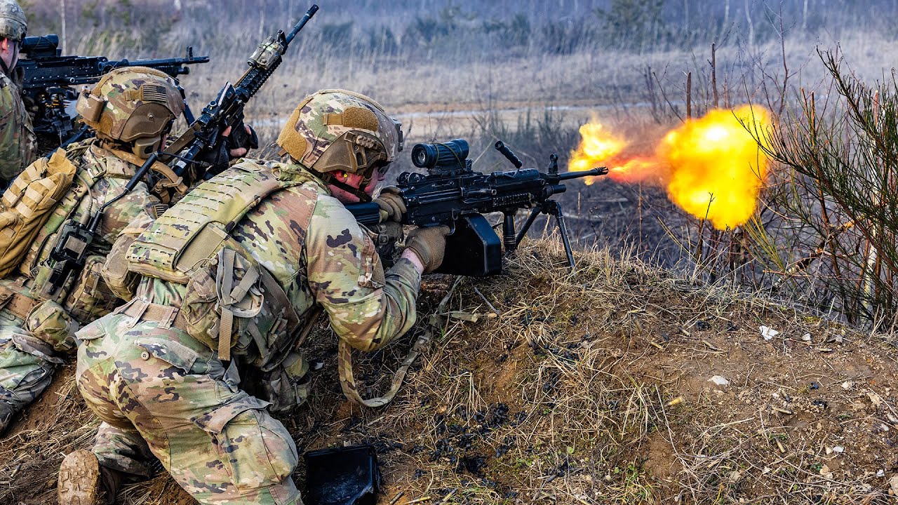 U.S. Army Soldiers Conduct Intense Combat Training in Germany (Feb 2024)