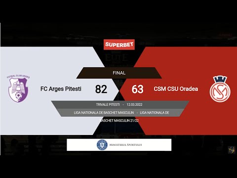 LNBM 2021-2022: FC Argeș Pitești - CSM CSU Oradea