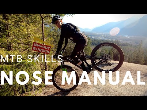 The secret to do a Stoppie or Nose Manual on a Mountain Bike