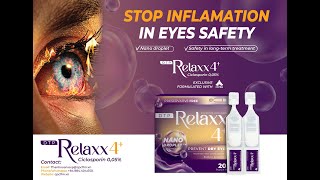 Ciclosporin 0,05% for dry eye Eye drops emulsion produce tearsand Severe keratitis youtube video