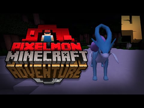 Pixelmon Minecraft Adventure Series: Episode 4 - A WILD SUICUNE APPEARS!! (Version 4.2.1)