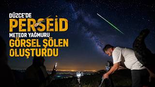 Düzcde Perseid Meteor Yağmuru İlgi İle İzlendi