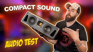 Video thumbnail for COMPACT BUT CAN SOUND GOOD? Adam Audio A44H Studio Monitor Speakers by Mad Steex