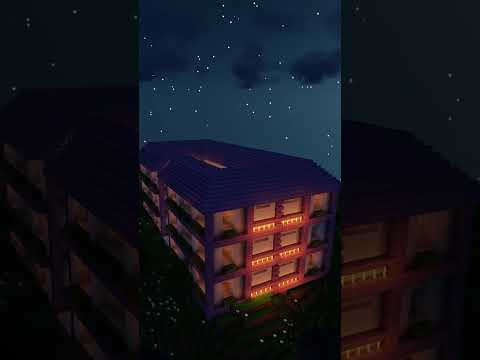 Daia - Minecraft - Preview of an Apartment Build ~Night Version~