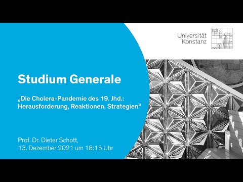 „Die Cholera-Pandemie des 19. Jhd. – Herausforderung, Reaktionen, Strategien“