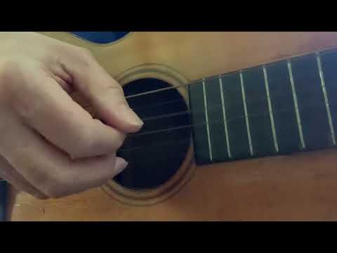 Fretless Guitar - “High Five Tuning” - Clawhammer - Short Demo by Steve Baughman