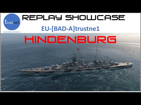 World of Warships - Close encounters with the Hindenburg at the end of a battle