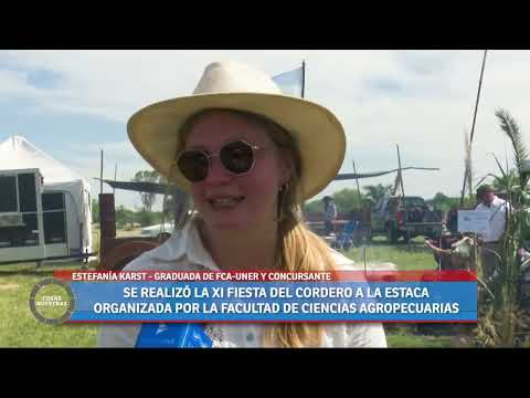 XI FIESTA DEL CORDERO A LA ESTACA EN ORO VERDE . ENTRE RÍOS.