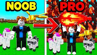 NOOB TO PRO IN GROW A GARDEN 2 WITH THE BEST PETS!