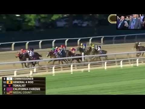 2014 Belmont Stakes LIVE - Tonalist Beats California Chrome
