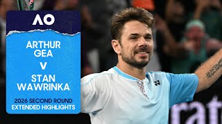 Download lagu Arthur Gea v Stan Wawrinka Extended Highlights | Australian Open 2026 Second Round mp3