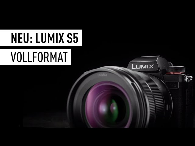 NEU: LUMIX DC-S5-Vollformat | Kompakt für Foto/Video