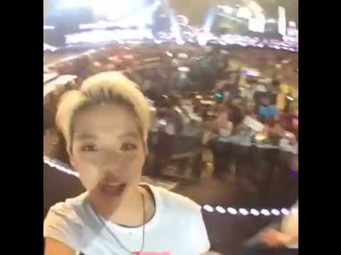 fx Amber Instagram at SMTOWN LIVE WORLD TOUR IV in TAIWAN