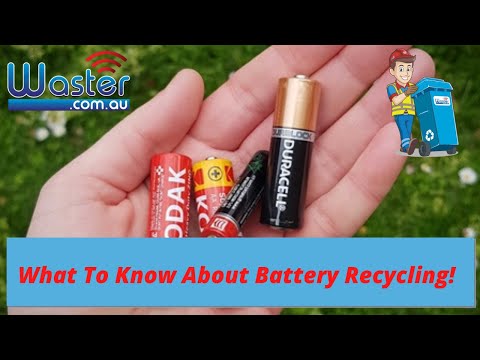 Battery Recycling Process 🔋 How To Recycle Batteries!