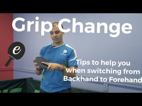 Backhand to Forehand Grip Change and Footwork eBaTT - P1 March '19