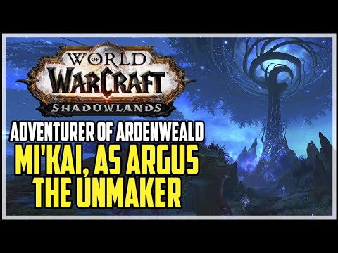 Mi'kai As Argus the Unmaker Rare WoW Ardenweald's Stage