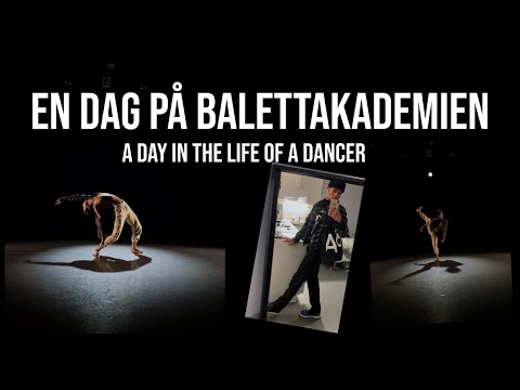 En dag på balettakademien | A Day in the life of a dancer | VLOGG