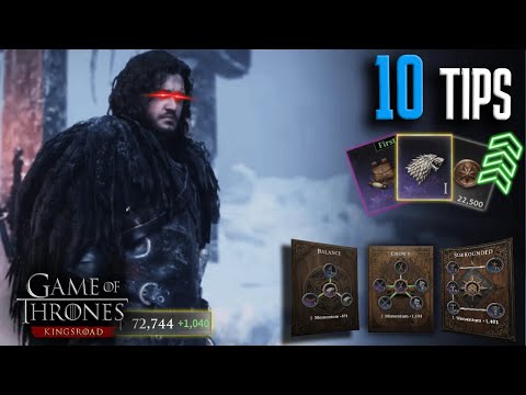 10 TIPS under 4 minutes - Game of Thrones Kingsroad