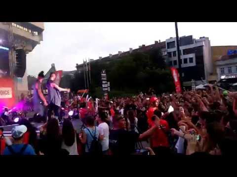 Distorted sound and crappy mic / The Voice Coca-Cola Happy Energy Tour Bulgaria Ruse 2016