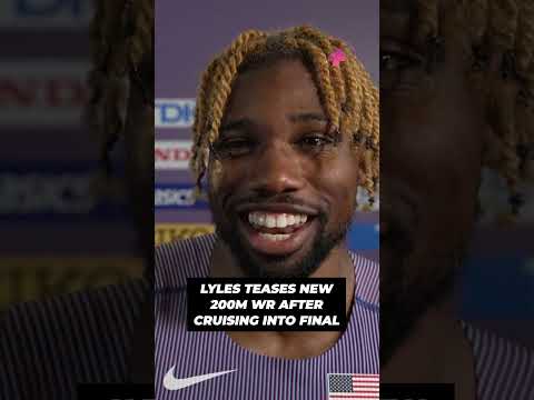 ⚡ Noah Lyles Teases 200m World Record After 19.51 Semi-Final Run | World Athletics Champs 2025