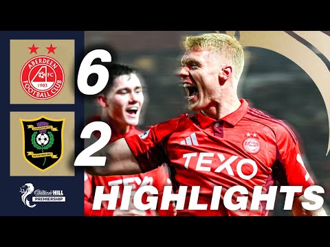 Aberdeen 6-2 Livingston | HIGHLIGHTS | William Hill Premiership