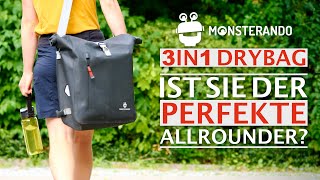 Ist diese 3in1-Tasche der perfekte Allrounder? | Fahrrad-, Umhängetasche & Rucksack in einem | Test