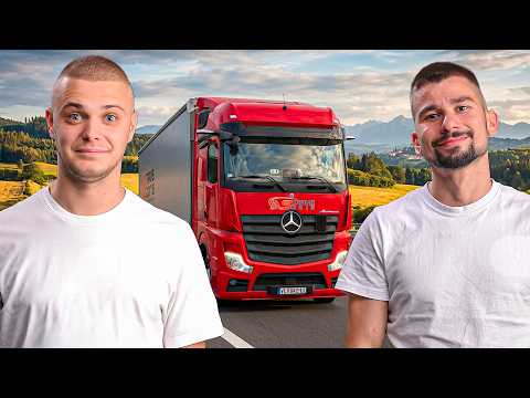 NAJNOVIJIM KAMIONOM NA PUT ?!