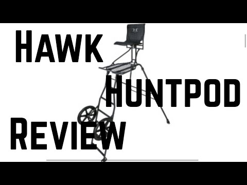 Hawk Hunt Pod review! hawk transformer hunt from above with Hawk portable tripod