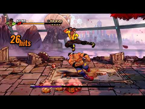 Streets of Rage 4: S-Rank Boss Rush with SOR4 Adam