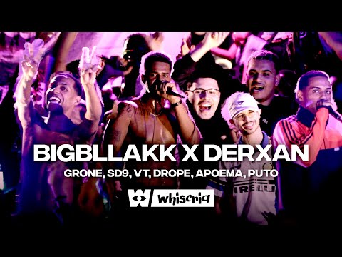 WHISCRIA RAPHOUR - BIGBLLAKK x DERXAN pt GRONE, SD9, VT, DROPE E APOEMA, PUTO DE PARIS. (AO VIVO)