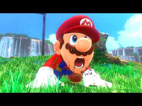 Super Mario Odyssey - 100% Full Game Playthrough! (First Time Playing)