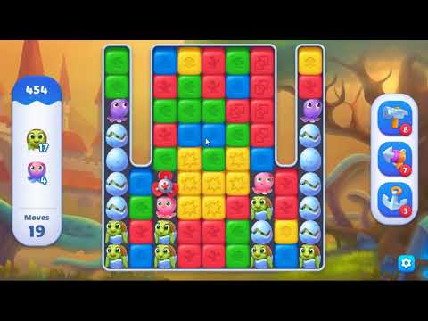 Fishdom Blast Level 454 - NO BOOSTERS GAMEPLAY 🐠 | SKILLGAMING ✔️